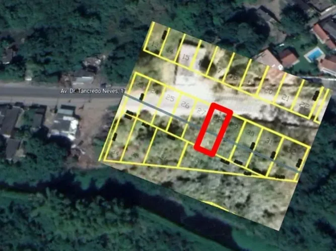 Terreno 250 m² (Lt. 28 da Qd. 11) - Nova Peruíbe - Peruíbe - SP