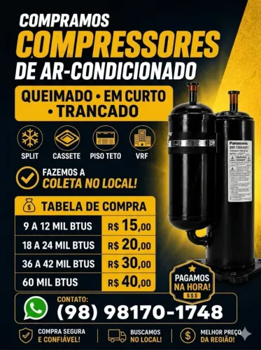 Compressor De Ar Condicionado