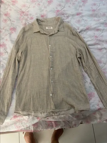 Camisa linho osklen tamanho M/G
