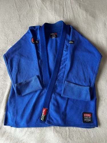 Kimono Koral A4 - 2 unidades Preto e Azul