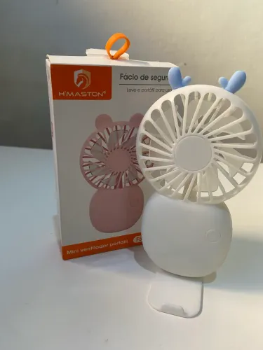 Ventilador portátil/ suporte de celular 