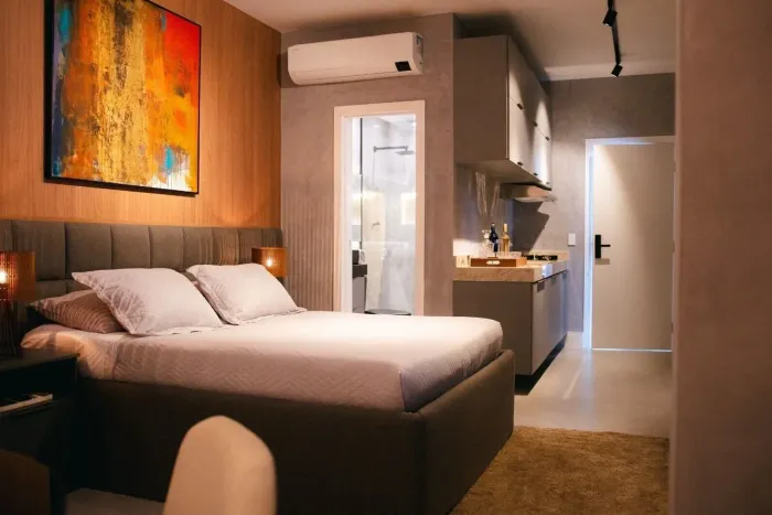 Lançamento de Luxo do Grupo Roma  Studios e Duplex em Condomínio Completo