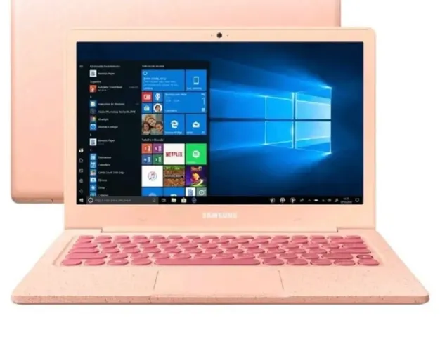 notebook samsung flash f30 intel dual core - 4gb 64gb