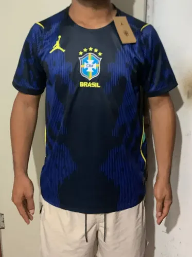 Vende-se camisa brasil azul 2026 primeira linha original 