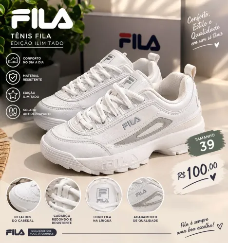 Tênis Fila em ótimo estado