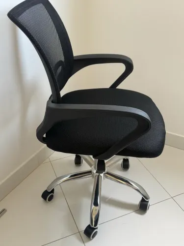 CADEIRA ERGONÔMICA PRETA - HOME OFFICE