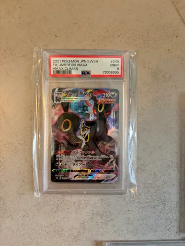 Carta Pokémon PSA 9 Umbreon VMAX Alt Art Japonesa VMAX Climax