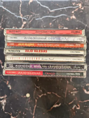 CDs Júlio Iglesias 