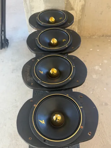 02 pares de Auto falante zetta 340rms 8ohms