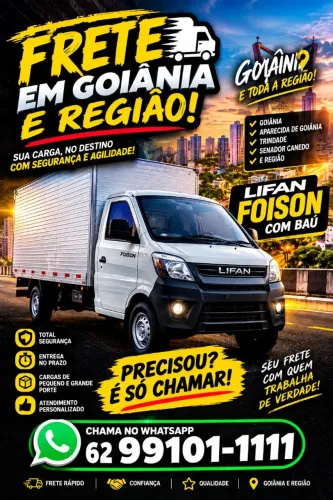 FRETE E MUDANÇA EM GOIÂNIA E REGIÃO