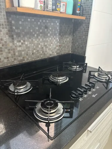 COOKTOP FISCHER a gás 220v 5 bocas 
