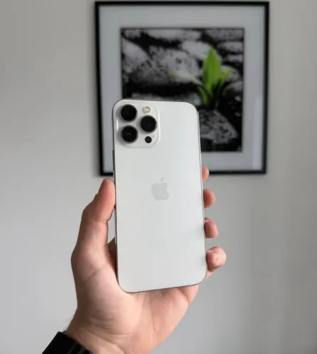 IPhone 13 Pro Max branco 128gb 06 meses garantia 