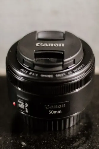 Lente canon 50mm 1.8 STM