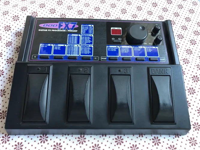 Pedaleira FX7 DOD by Digitech USA parcelo no Olxpay,ML e MP avalio troca