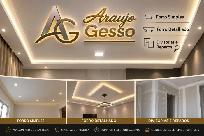 FORRO DE GESSO