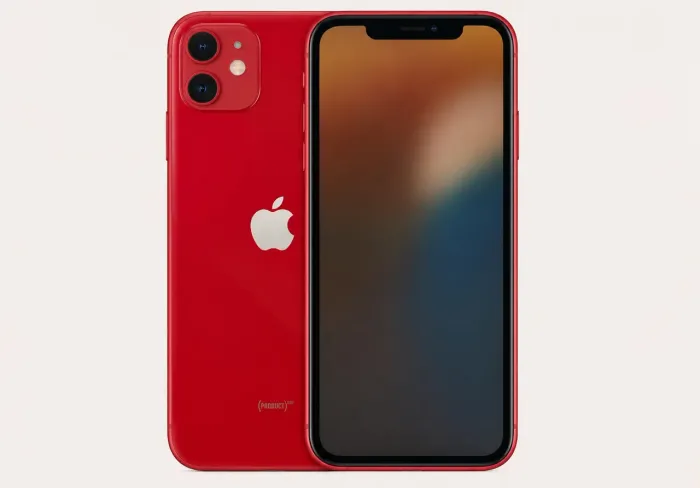 Usado: Apple Iphone 11 128gb - Vermelho + Carregador + Película 