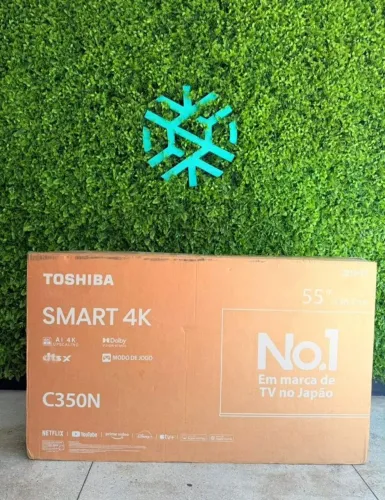 Televisão Smart 4K - Toshiba 55 polegadas