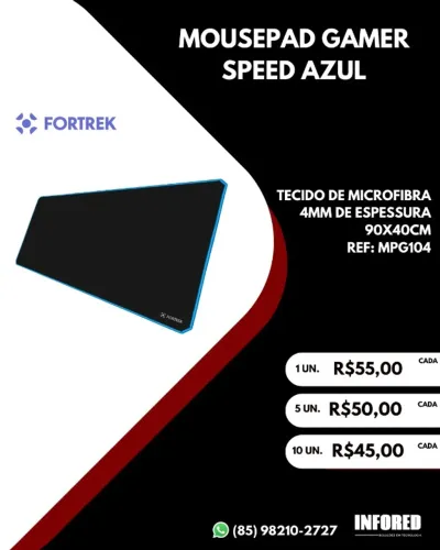 Mousepads estampas variadas 90x30cm