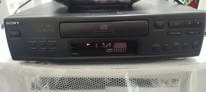 CD PLAYER SONY CDP-M65 FUNCIONANDO.