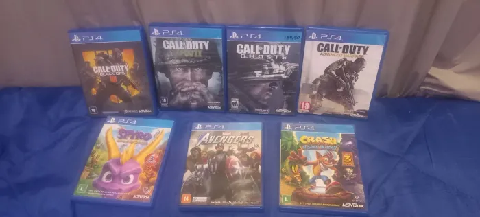 Jogos PS4/PS5 perfeitos promoção 55 reais a unidade qualquer um da sua escolha 