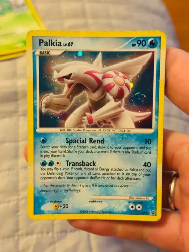 Pokémon TCG - Palkia DP27 - SP Raro!