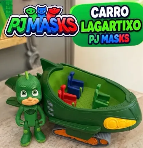 Carro do Lagartixo da franquia PJ Masks