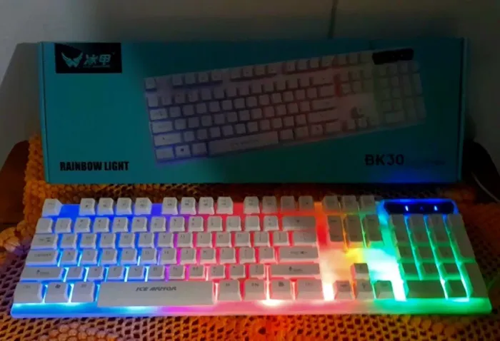 Teclado Game Ice Armor BK-30