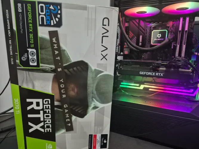 Rtx 3070 Ti Galax oc envio via olx