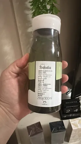 Sabonete líquido alecrim e sálvia + refil
