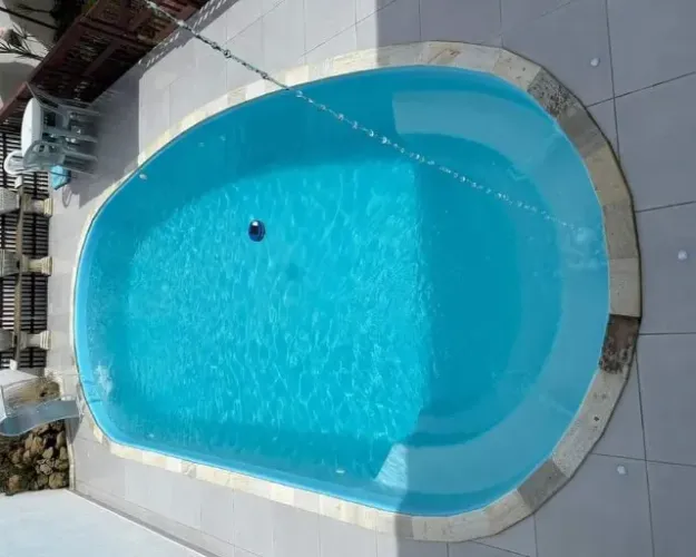 PISCINA COM HIDRAULICO DE BRINDE 8 MTS MODELO OVAL