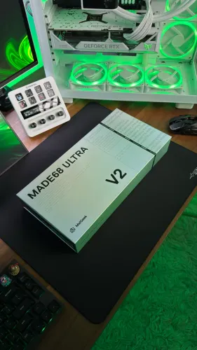 MelGeek MADE68 Ultra V2 - Teclado Magnético Hall Effect 8KHz