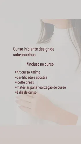 Curso design de sobrancelha e micropigmentação labial 