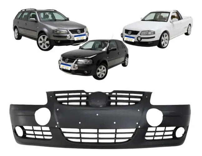 Parachoque Saveiro Parati Surf Gol Rallye 2005 A 2008 Preto 