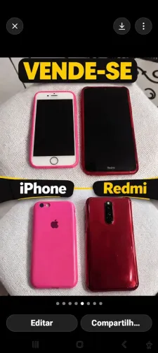 IPhone 6s e xaomi