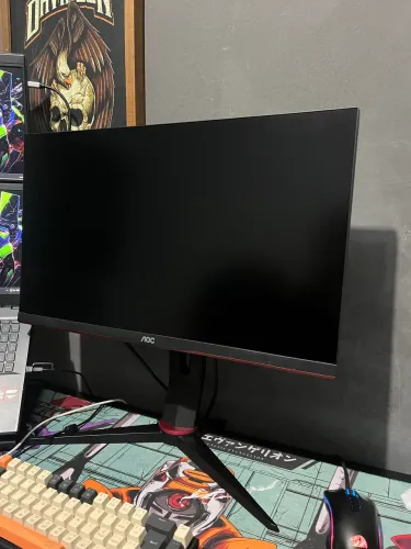 Monitor Gamer AOC 23,8" Full HD HDMI 165Hz 1ms 24G2S/BK