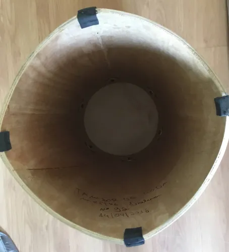 Tambor de roda percussão - Mestre Dalua Capoeira 