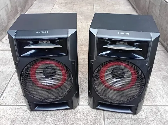 Caixas Acusticas Philips Fwm416 100w -2 Vias - 6 Omhs