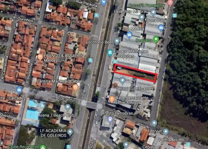 Lote comercial no bairro Castelo.
