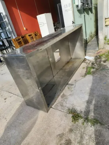 Coifa para Restaurante/Hamburgueria 2,15m - Pronta Entrega