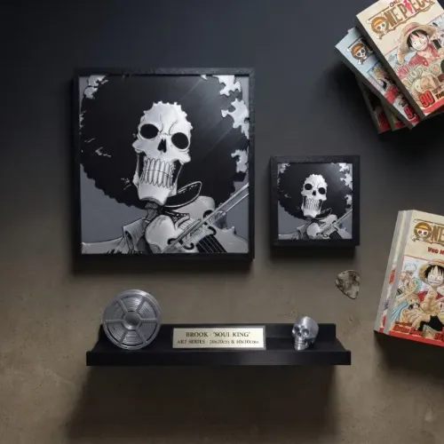 Quadro 3D Shadow Box do Brook - One Piece
