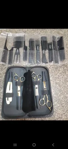 Kit maquininha de cortar cabelo