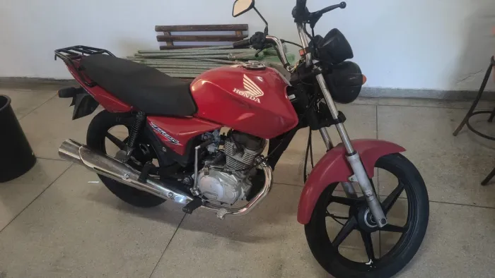 Titan 150 KS 2007 vermelha