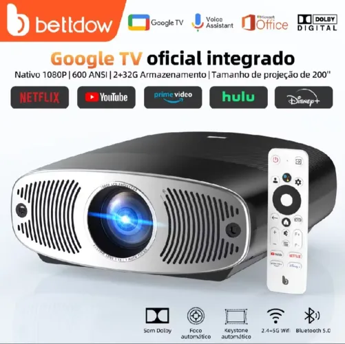 Projetor Bettdow AC1061 Seminovo Completo