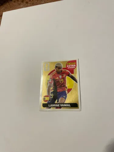 Carta Lamine Yamal Dourada