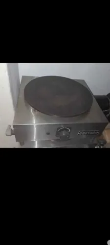 Vendo chapa de crepe A gás