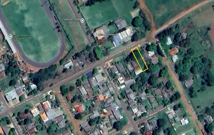 Lote 480m2 com Muro e no Asfalto em Amambai MS
