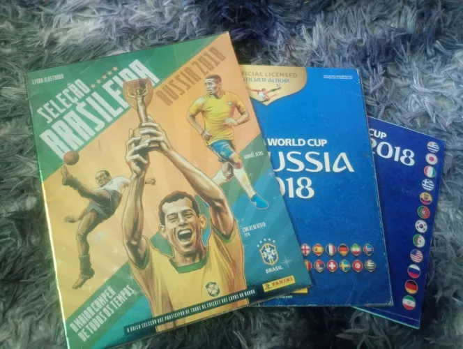 Álbuns da Copa 2018