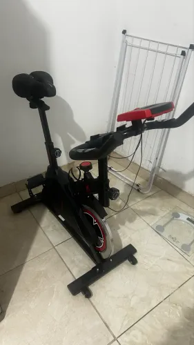 Bicicleta Ergométrica Spinning Fitness Academia 120kg Alta Perfomance Profissional