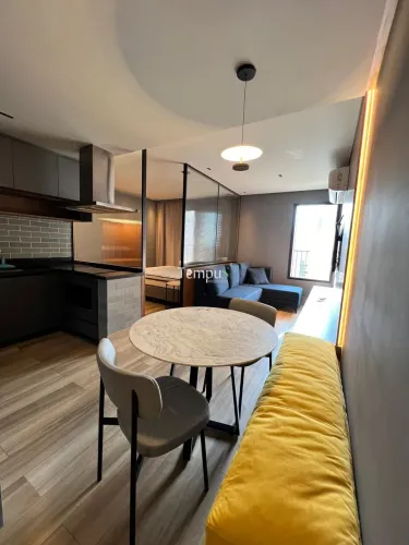 CONDOMINIO WORD TRADE CENTER GOIÂNIA - Flat, Word Trade Center Residencial, 44 m², mobilia