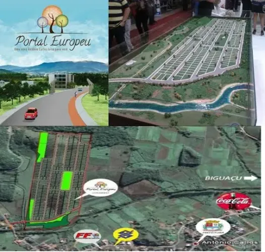 Terreno portal europeu Antônio Carlos SC